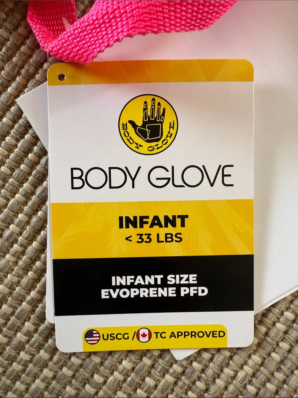Body Glove Pink & Magenta Infant Swim Vest